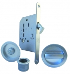 Bathroom Sliding Door Lock Kit (Circular)